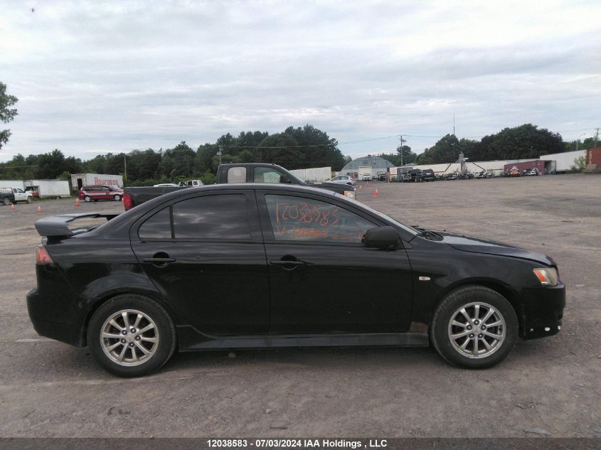 2010 Mitsubishi Lancer VIN: JA32U2FU5AU602162 Lot: 12038583