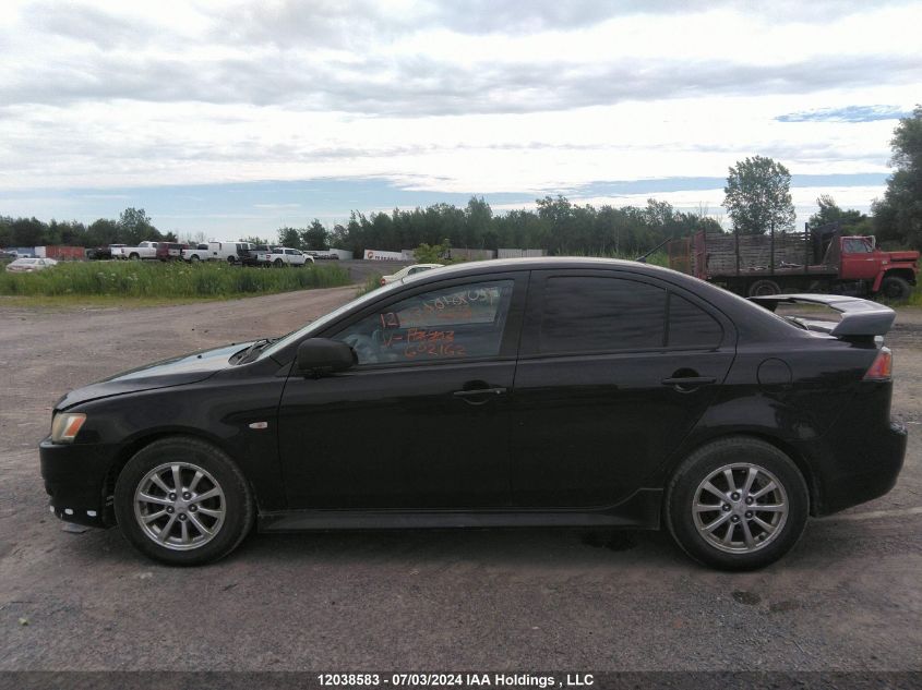 2010 Mitsubishi Lancer VIN: JA32U2FU5AU602162 Lot: 12038583