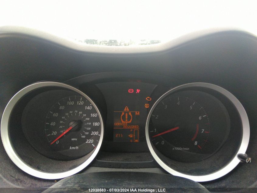 2010 Mitsubishi Lancer VIN: JA32U2FU5AU602162 Lot: 12038583