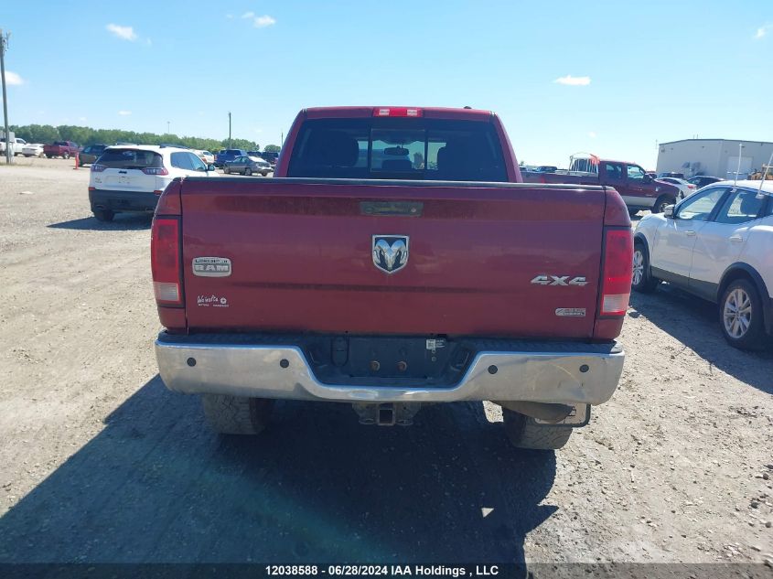 2012 Ram 2500 Laramie Longhorn VIN: 3C6UD5GL9CG270628 Lot: 12038588