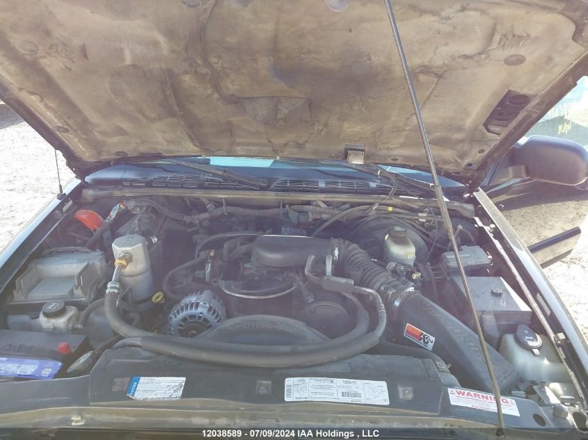 2002 GMC Sonoma VIN: 1GTDT13W92K140568 Lot: 12038589