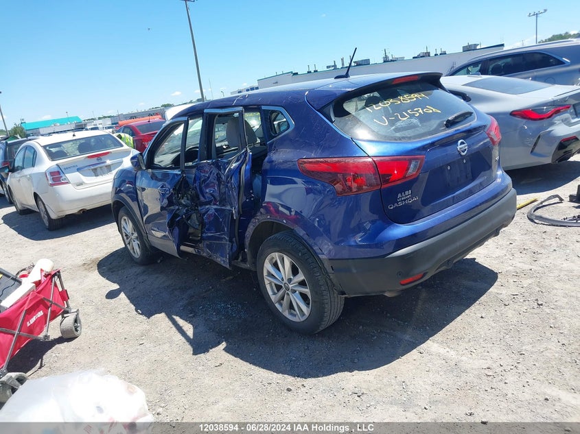 2019 Nissan Qashqai VIN: JN1BJ1CP0KW215708 Lot: 12038594