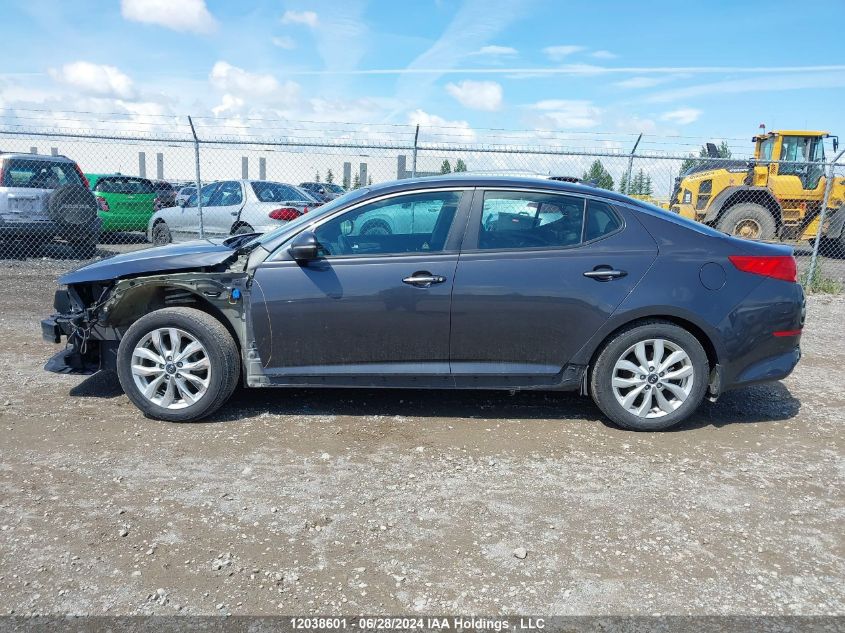 2015 Kia Optima VIN: KNAGN4A70F5642942 Lot: 12038601