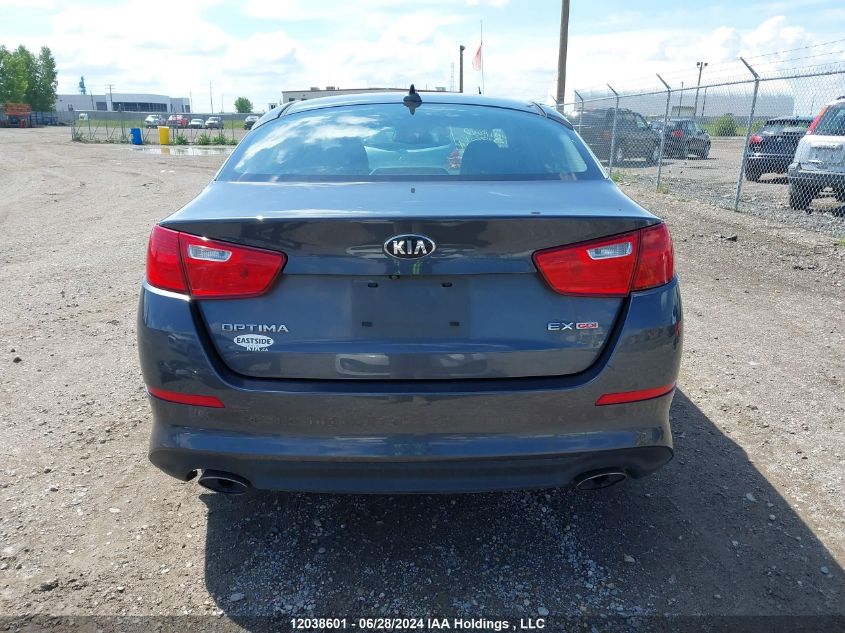 2015 Kia Optima VIN: KNAGN4A70F5642942 Lot: 12038601