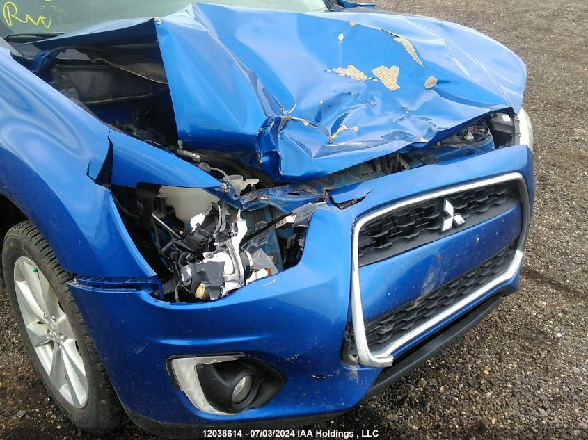 2015 Mitsubishi Rvr VIN: 4A4AJ4AW0FE608357 Lot: 12038614