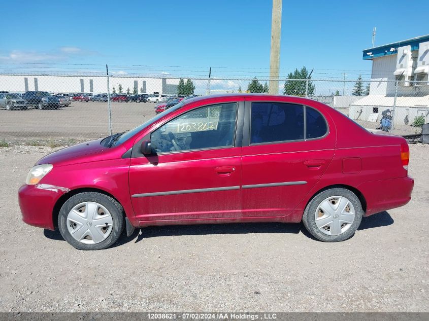 2003 Toyota Echo VIN: JTDBT123735032657 Lot: 12038621