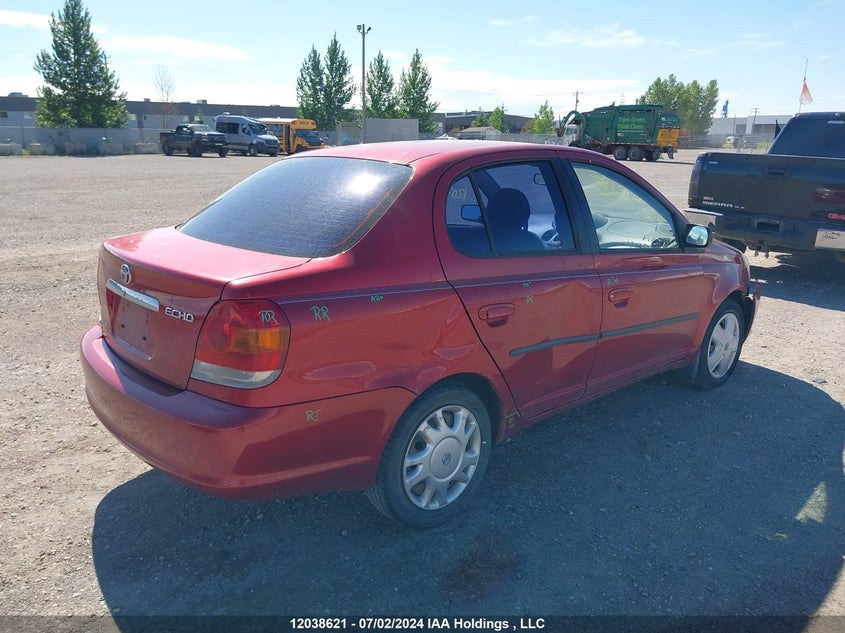 2003 Toyota Echo VIN: JTDBT123735032657 Lot: 12038621