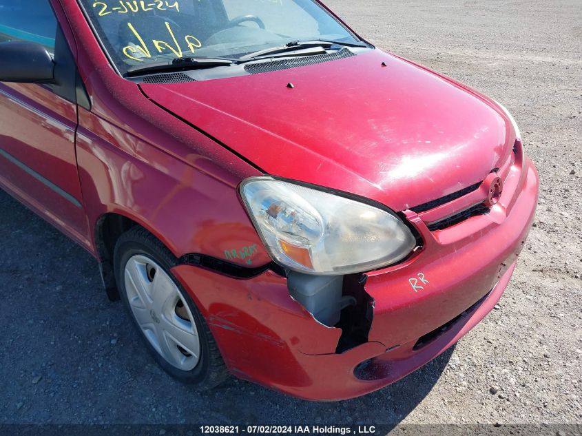 2003 Toyota Echo VIN: JTDBT123735032657 Lot: 12038621
