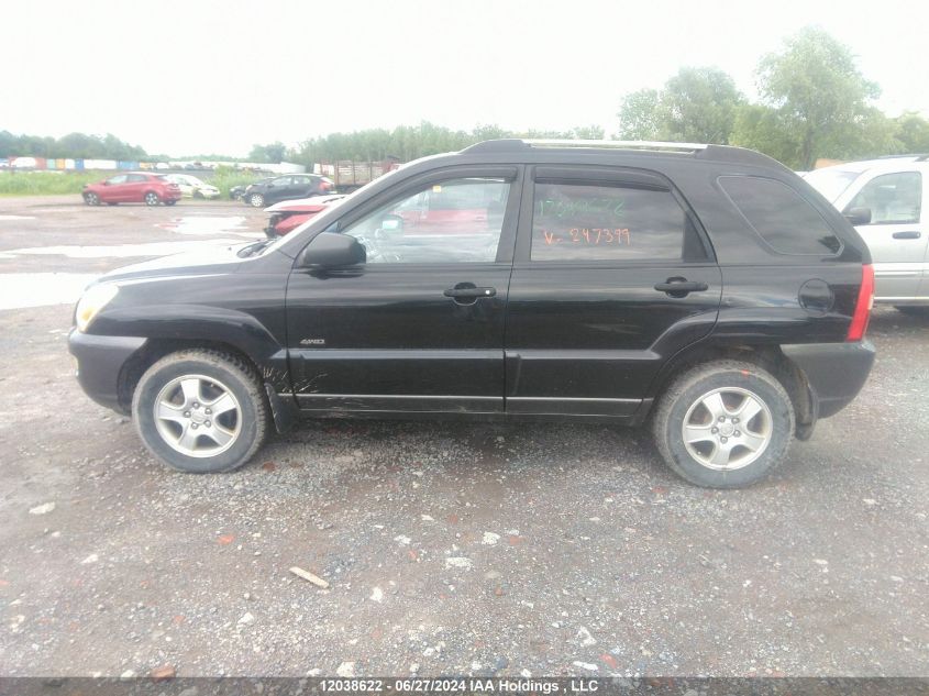 2006 Kia Sportage VIN: KNDJE723X67247399 Lot: 12038622