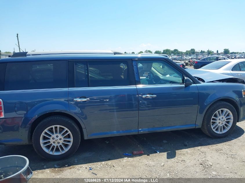 2FMGK5C85KBA09121 2019 Ford Flex Sel