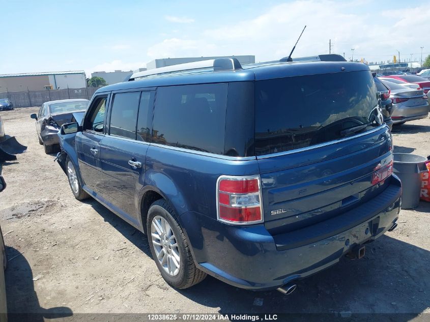 2FMGK5C85KBA09121 2019 Ford Flex Sel