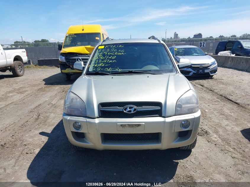 2007 Hyundai Tucson Gl/Gls VIN: KM8JM72D17U561128 Lot: 12038626