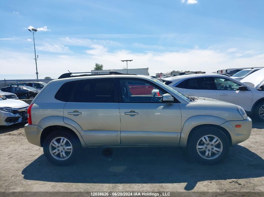 2007 Hyundai Tucson Gl/Gls VIN: KM8JM72D17U561128 Lot: 12038626