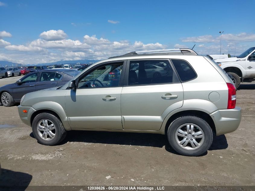 2007 Hyundai Tucson Gl/Gls VIN: KM8JM72D17U561128 Lot: 12038626