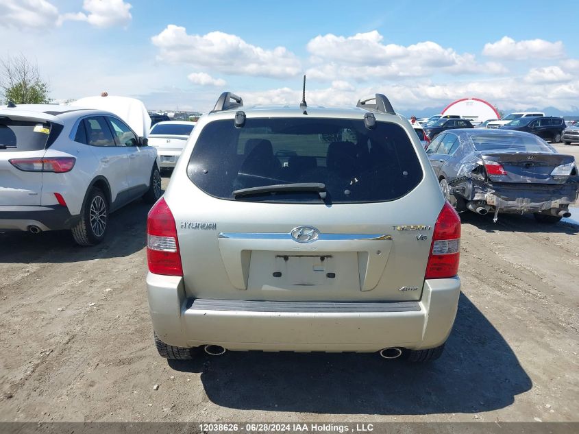 2007 Hyundai Tucson Gl/Gls VIN: KM8JM72D17U561128 Lot: 12038626