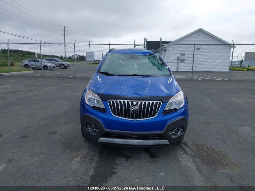 2016 Buick Encore VIN: KL4CJFSB3GB537210 Lot: 12038628