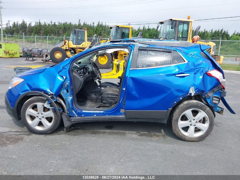 2016 Buick Encore VIN: KL4CJFSB3GB537210 Lot: 12038628