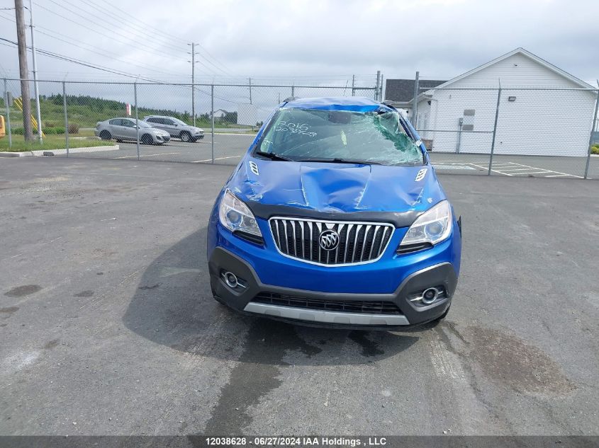 2016 Buick Encore VIN: KL4CJFSB3GB537210 Lot: 12038628