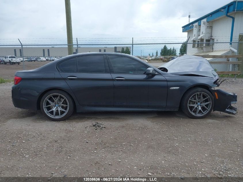 2013 BMW 5 Series VIN: WBAFU7C52DDU67883 Lot: 12038636