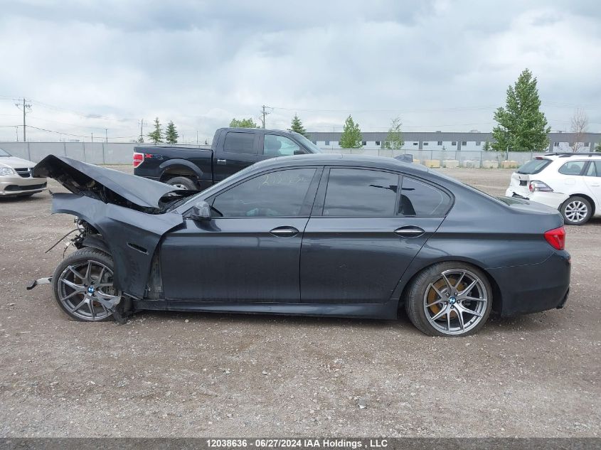2013 BMW 5 Series VIN: WBAFU7C52DDU67883 Lot: 12038636