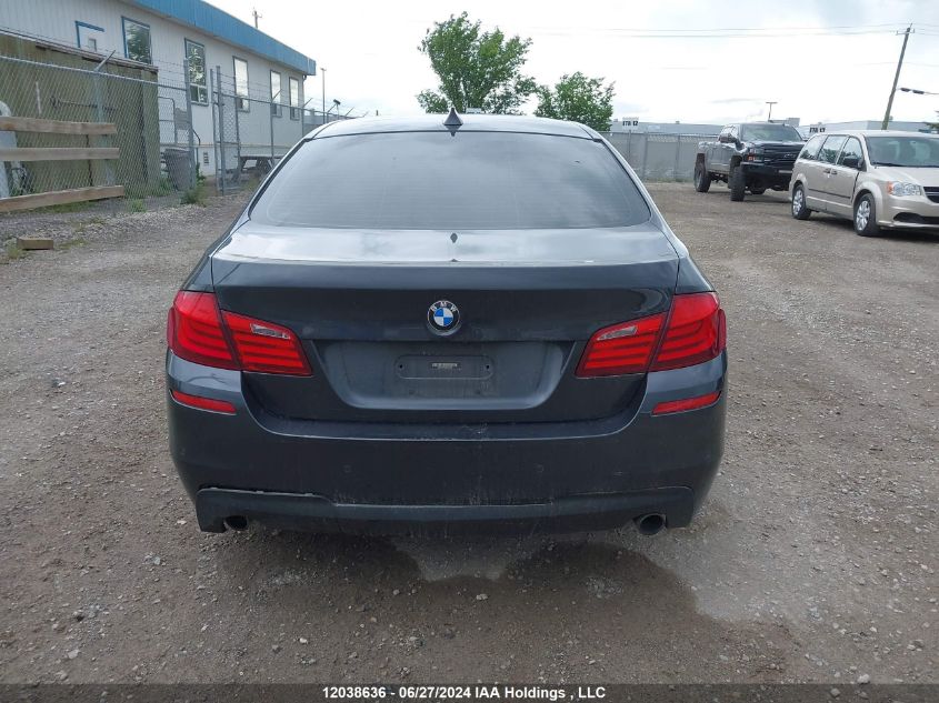 2013 BMW 5 Series VIN: WBAFU7C52DDU67883 Lot: 12038636