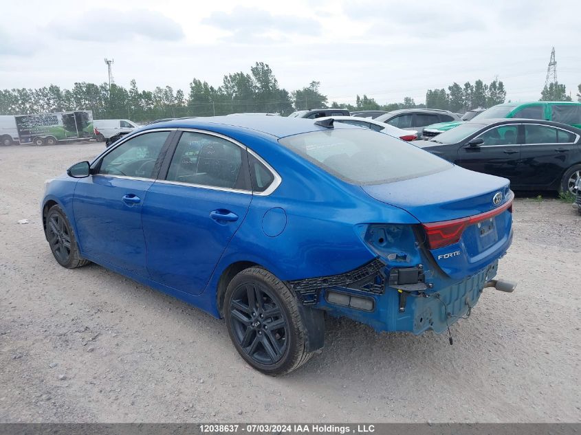 2021 Kia Forte VIN: 3KPF54AD8ME319678 Lot: 12038637