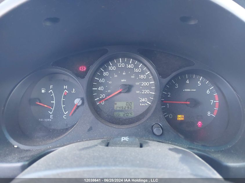 2004 Subaru Forester 2.5Xt VIN: JF1SG69644G715719 Lot: 12038641