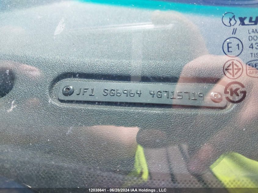 2004 Subaru Forester 2.5Xt VIN: JF1SG69644G715719 Lot: 12038641