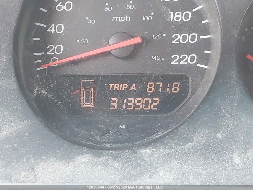 2001 Acura Mdx VIN: 2HNYD18691H001550 Lot: 12038644