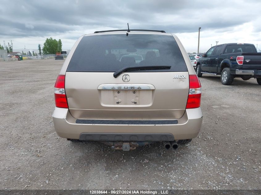 2001 Acura Mdx VIN: 2HNYD18691H001550 Lot: 12038644