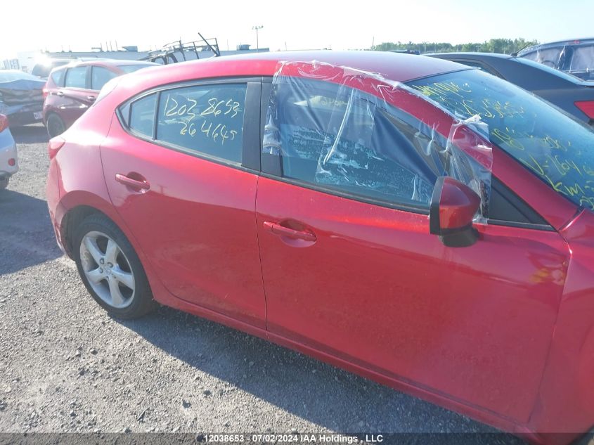 2018 Mazda Mazda3 Sport VIN: 3MZBN1K77JM264645 Lot: 12038653