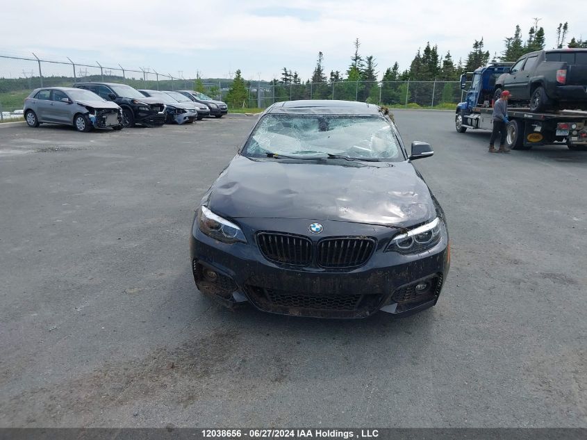 2018 BMW 2 Series VIN: WBA2J3C59JVA52309 Lot: 12038656