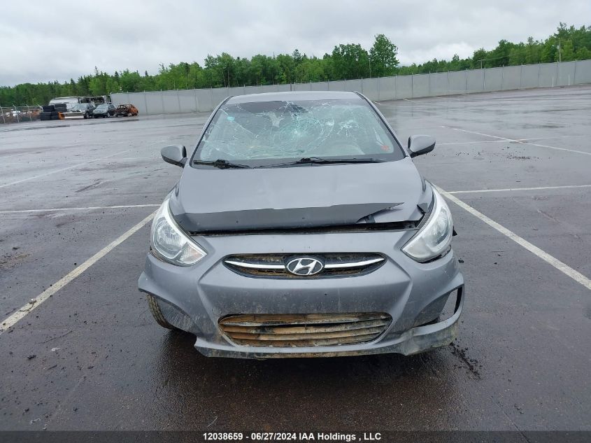 2015 Hyundai Accent Gl VIN: KMHCT5AE6FU206304 Lot: 12038659