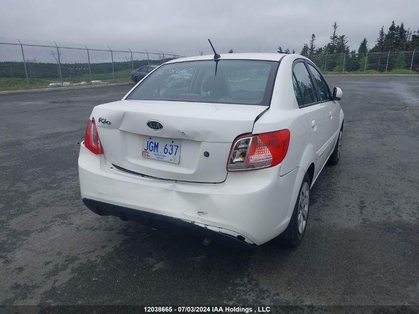 2011 Kia Rio VIN: KNADH4B31B6916787 Lot: 12038665