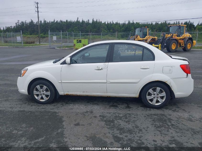 2011 Kia Rio VIN: KNADH4B31B6916787 Lot: 12038665