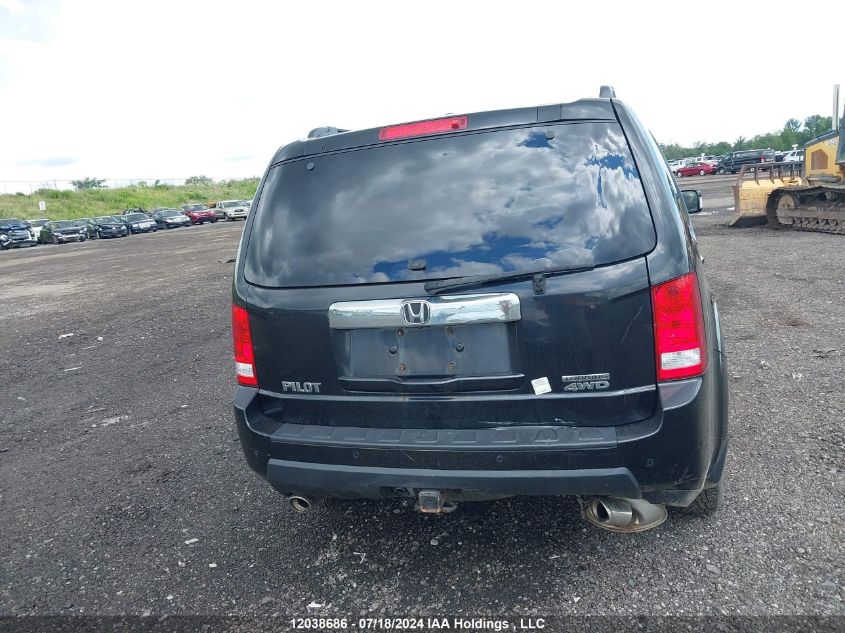 2011 Honda Pilot VIN: 5FNYF4H91BB505142 Lot: 12038686