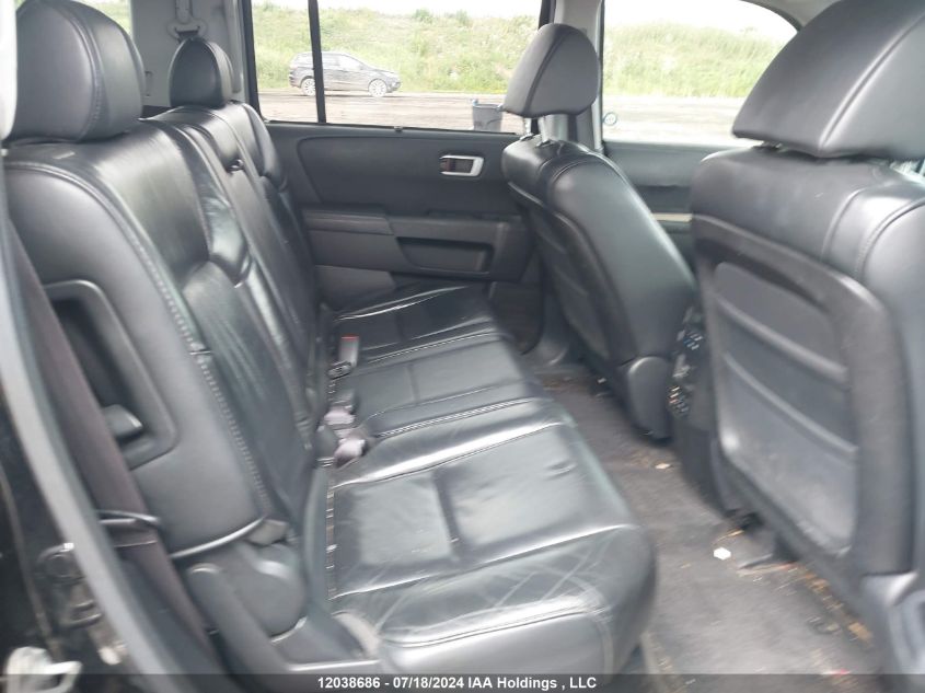 2011 Honda Pilot VIN: 5FNYF4H91BB505142 Lot: 12038686