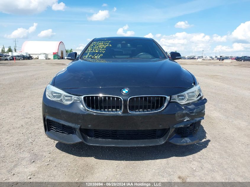 2017 BMW 440Xi VIN: WBA4E5C50HG188767 Lot: 12038694