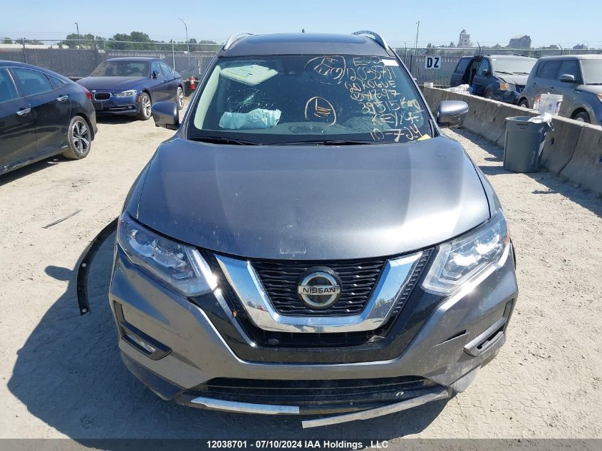 2020 Nissan Rogue VIN: 5N1AT2MV7LC817297 Lot: 12038701