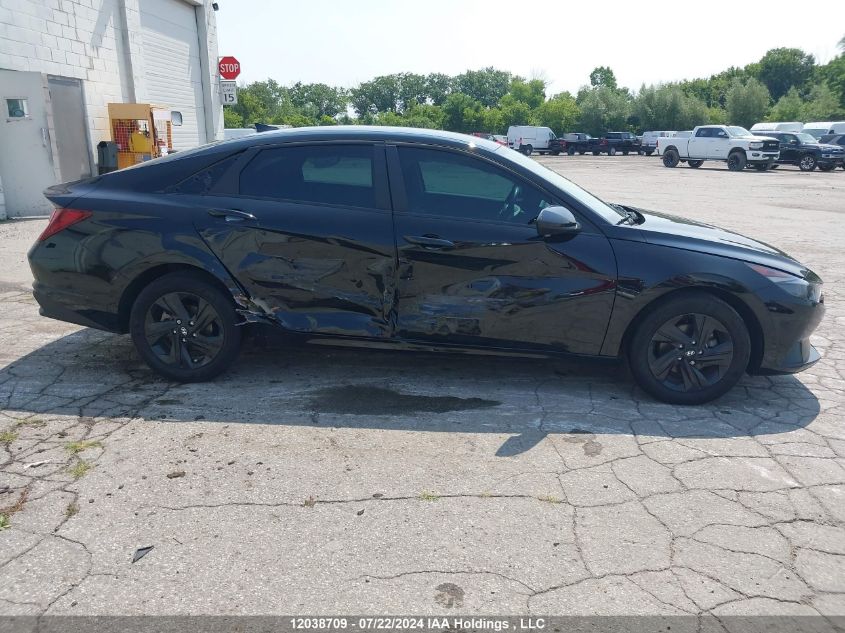 2023 Hyundai Elantra Sel VIN: KMHLM4AG6PU508086 Lot: 12038709