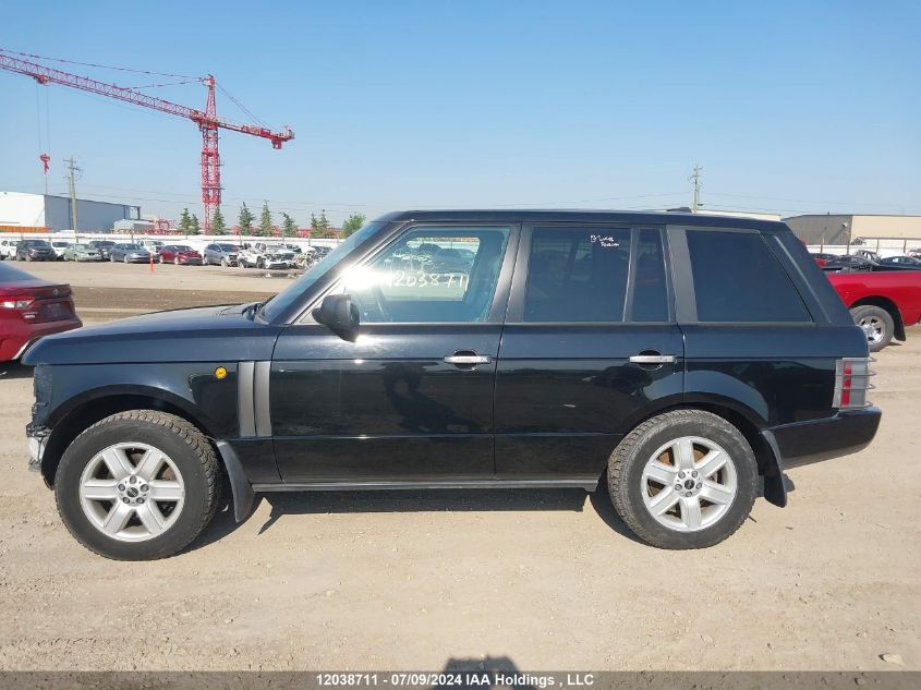 2003 Land Rover Range Rover VIN: SALMB11463A116295 Lot: 12038711