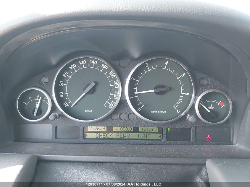 2003 Land Rover Range Rover VIN: SALMB11463A116295 Lot: 12038711