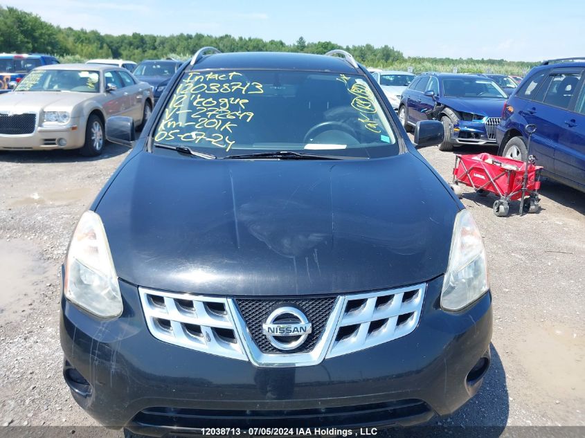 2012 Nissan Rogue VIN: JN8AS5MT0CW272649 Lot: 12038713