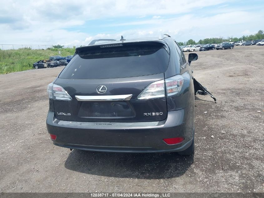 2010 Lexus Rx 350 VIN: 2T2BK1BA4AC033942 Lot: 12038717