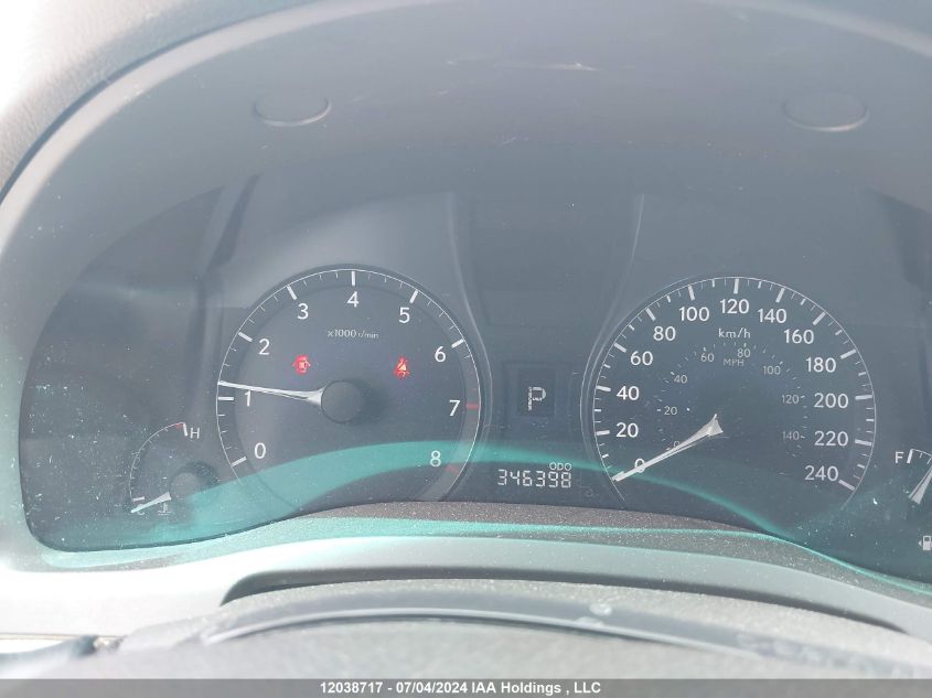 2010 Lexus Rx 350 VIN: 2T2BK1BA4AC033942 Lot: 12038717