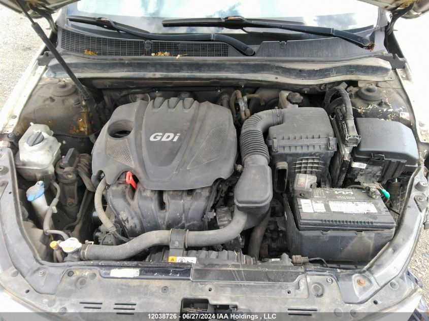 2015 Kia Optima VIN: KNAGM4A70F5552015 Lot: 12038726