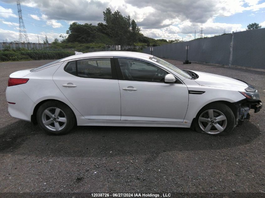 2015 Kia Optima VIN: KNAGM4A70F5552015 Lot: 12038726