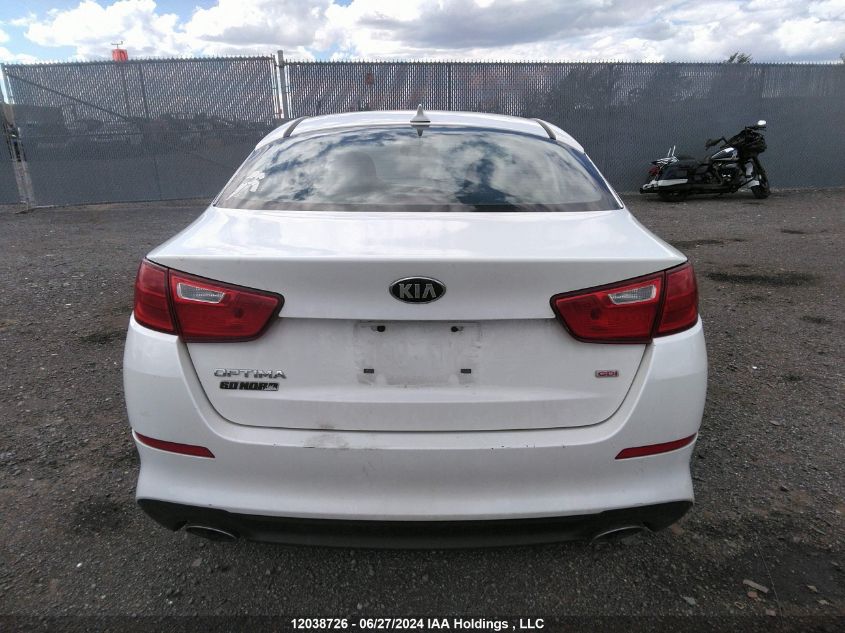 2015 Kia Optima VIN: KNAGM4A70F5552015 Lot: 12038726