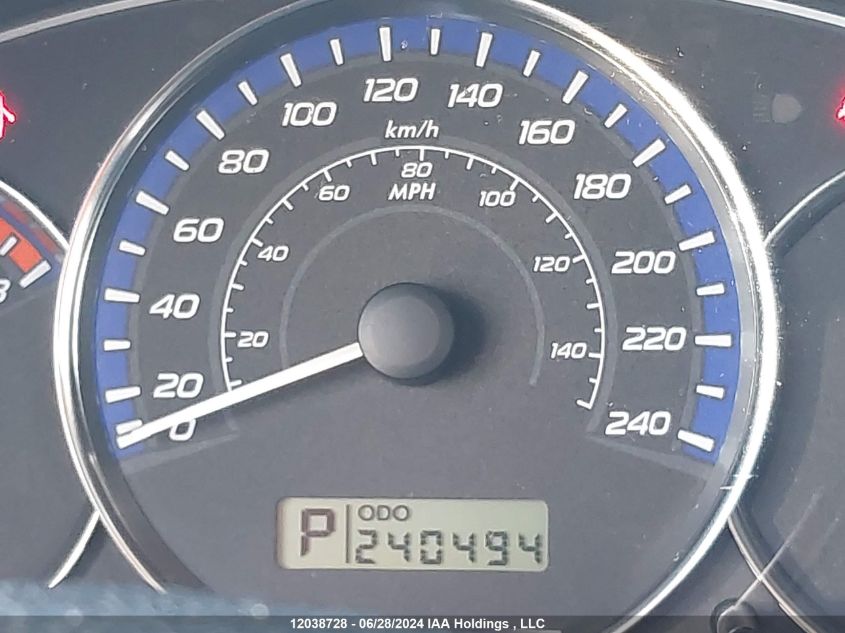 2010 Subaru Forester 2.5Xt Limited VIN: JF2SH6FC9AH702361 Lot: 12038728