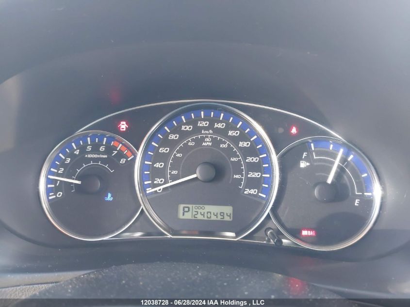 2010 Subaru Forester 2.5Xt Limited VIN: JF2SH6FC9AH702361 Lot: 12038728